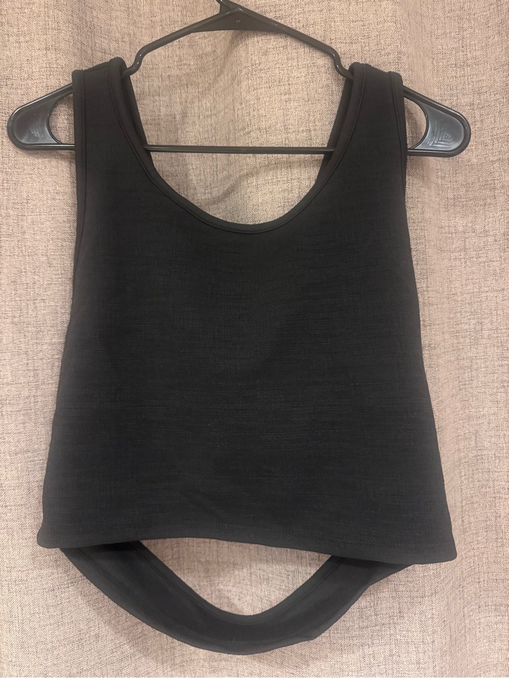 Vintage Roxy Black Women’s Sleeveless Crop Tank Top